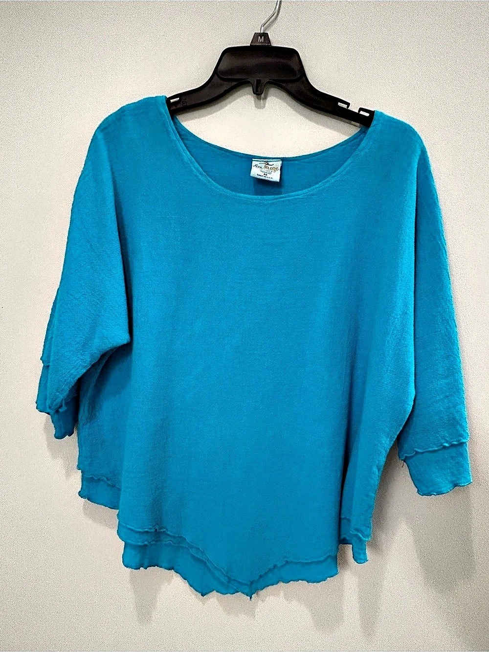 Sea Breeze of California Women's Blue Tunic Top Size Medium